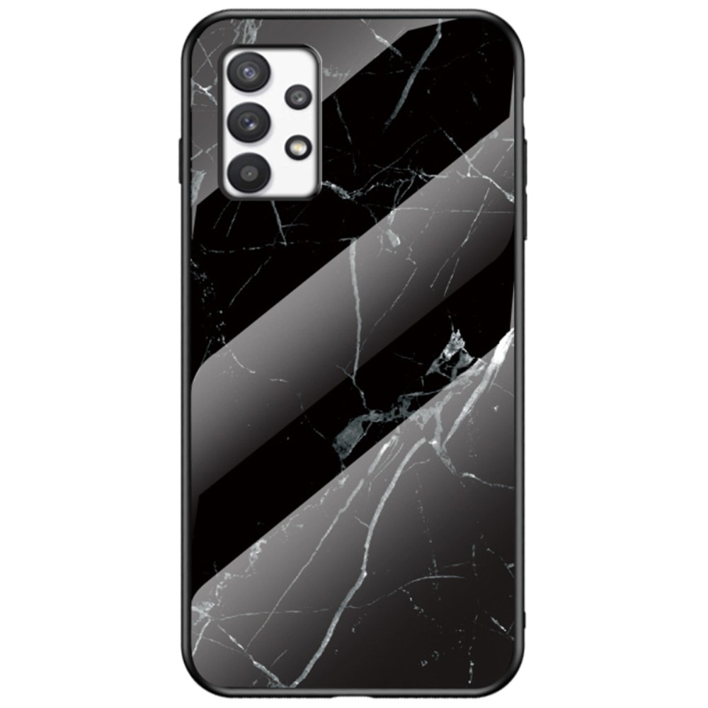 Skal Härdat Glas Samsung Galaxy A53 svart marmor