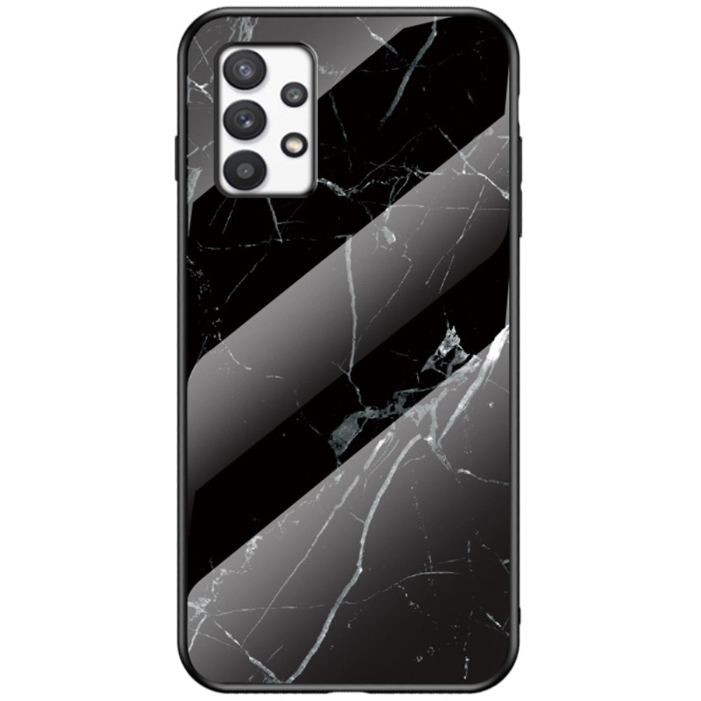 Skal Härdat Glas Samsung Galaxy A33 svart marmor