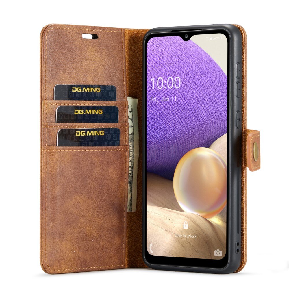 Magnet Wallet Samsung Galaxy A33 Cognac