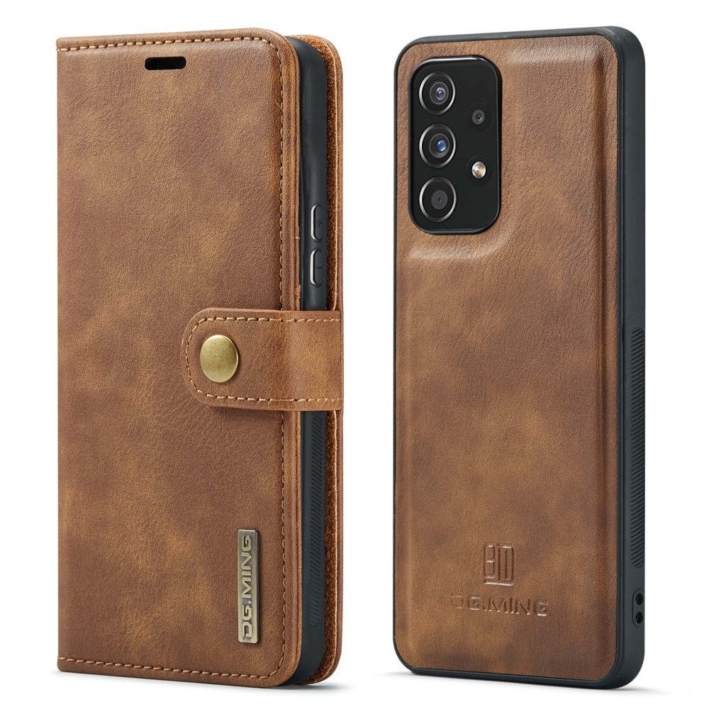 Magnet Wallet Samsung Galaxy A53 Cognac