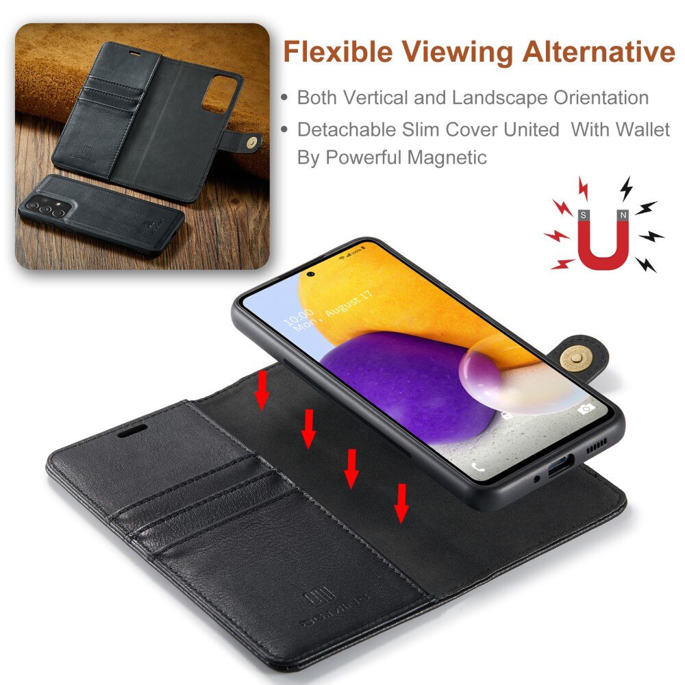 Magnet Wallet Samsung Galaxy A73 5G Svart