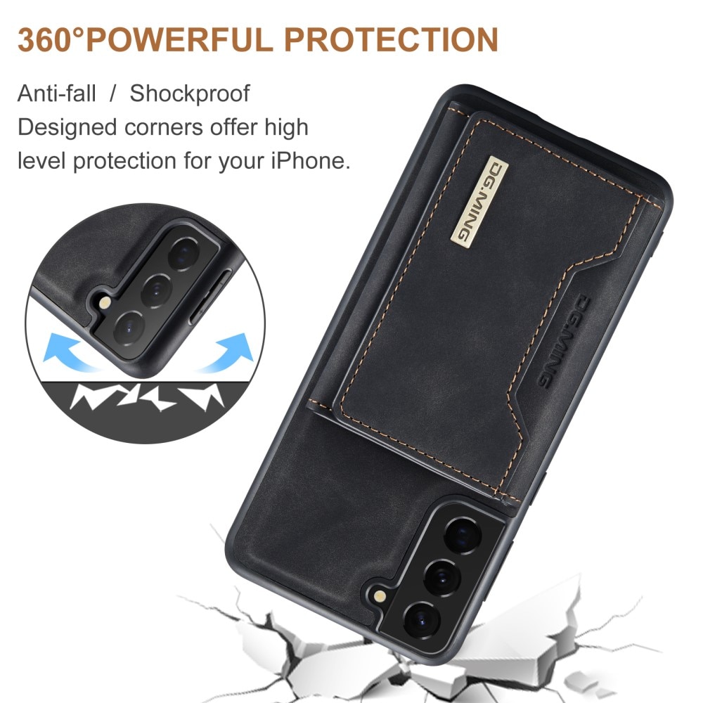 Magnetic Card Slot Case Samsung Galaxy S22 Plus Black