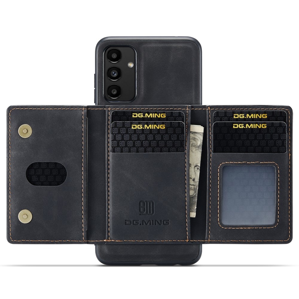 Magnetic Card Slot Case Samsung Galaxy A13 Svart
