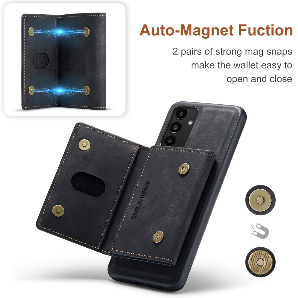 Magnetic Card Slot Case Samsung Galaxy A13 Svart