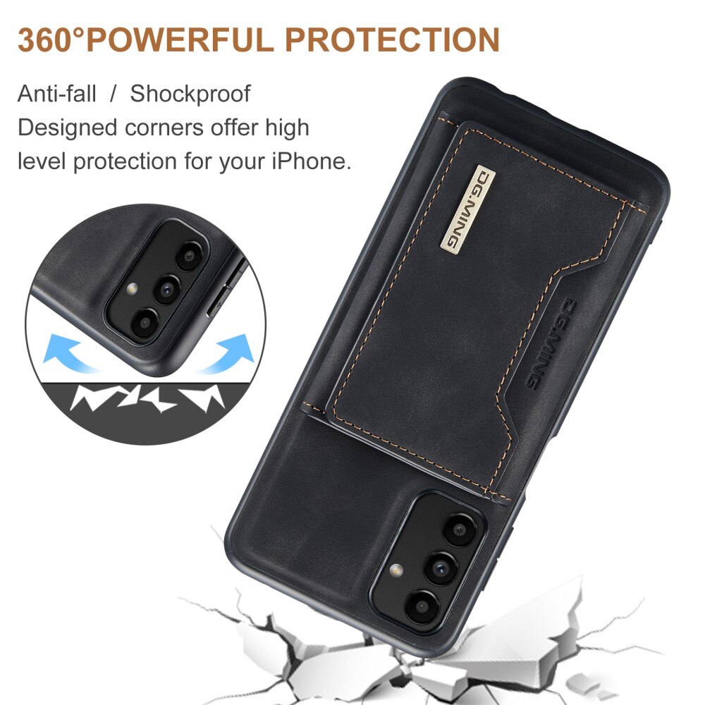 Magnetic Card Slot Case Samsung Galaxy A13 Svart