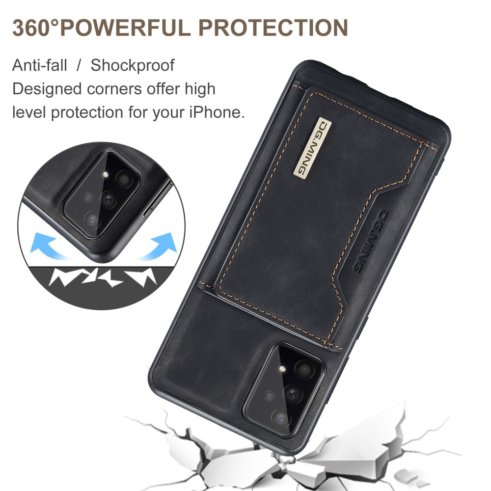 Magnetic Card Slot Case Samsung Galaxy A53 Svart