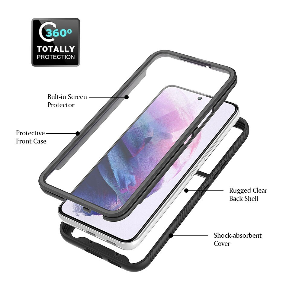 Full Protection Case Samsung Galaxy S22 Plus Svart