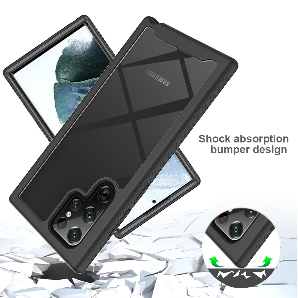 Full Protection Case Samsung Galaxy S22 Ultra Black