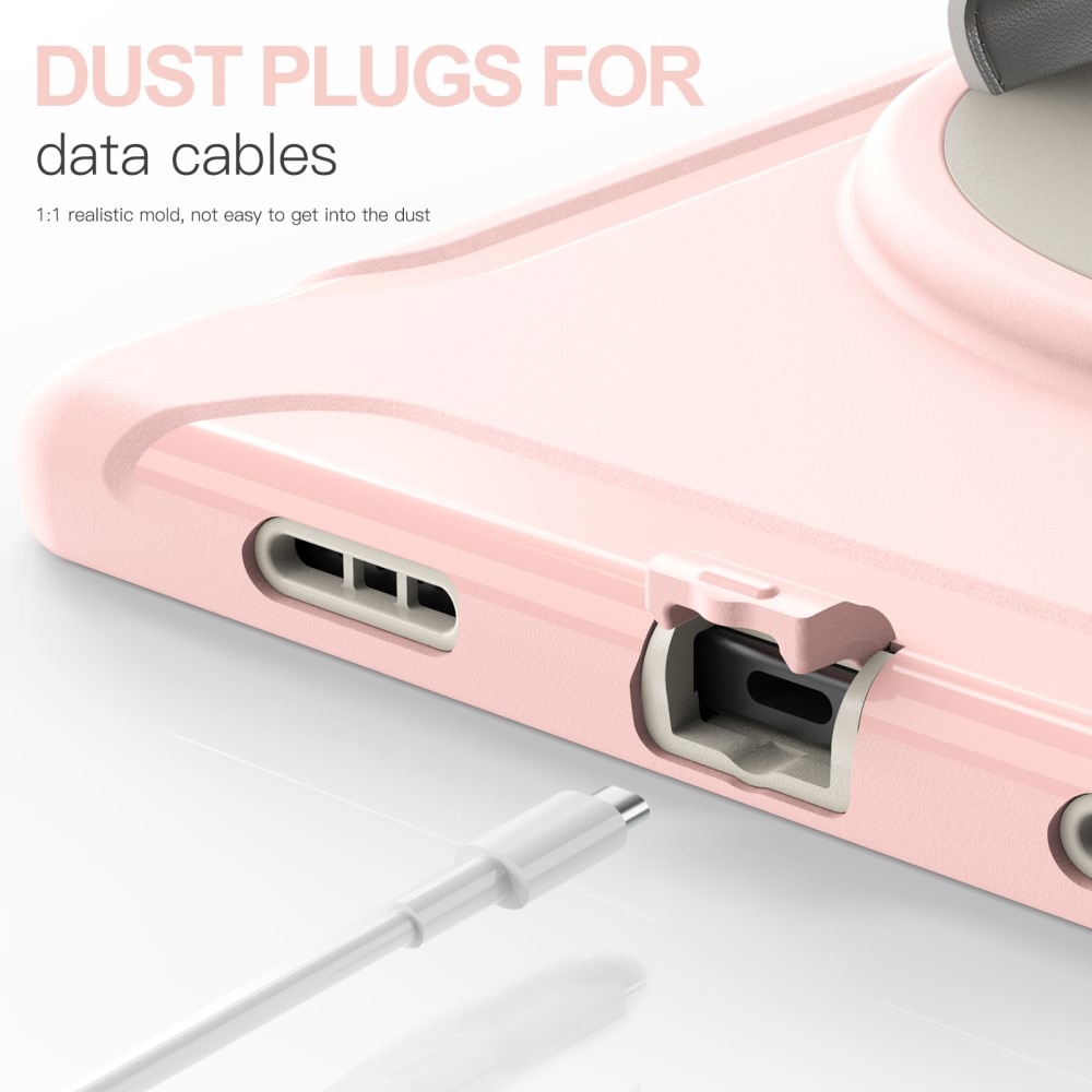 Stöttåligt Hybridskal Samsung Galaxy Tab A8 10.5 rosa