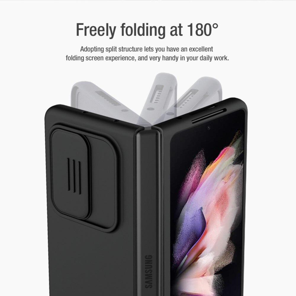 Soft CamShield Skal Galaxy Z Fold 4 grön