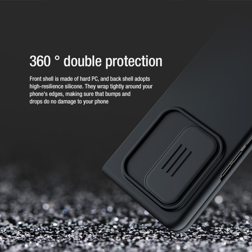 Soft CamShield Skal Galaxy Z Fold 3 svart