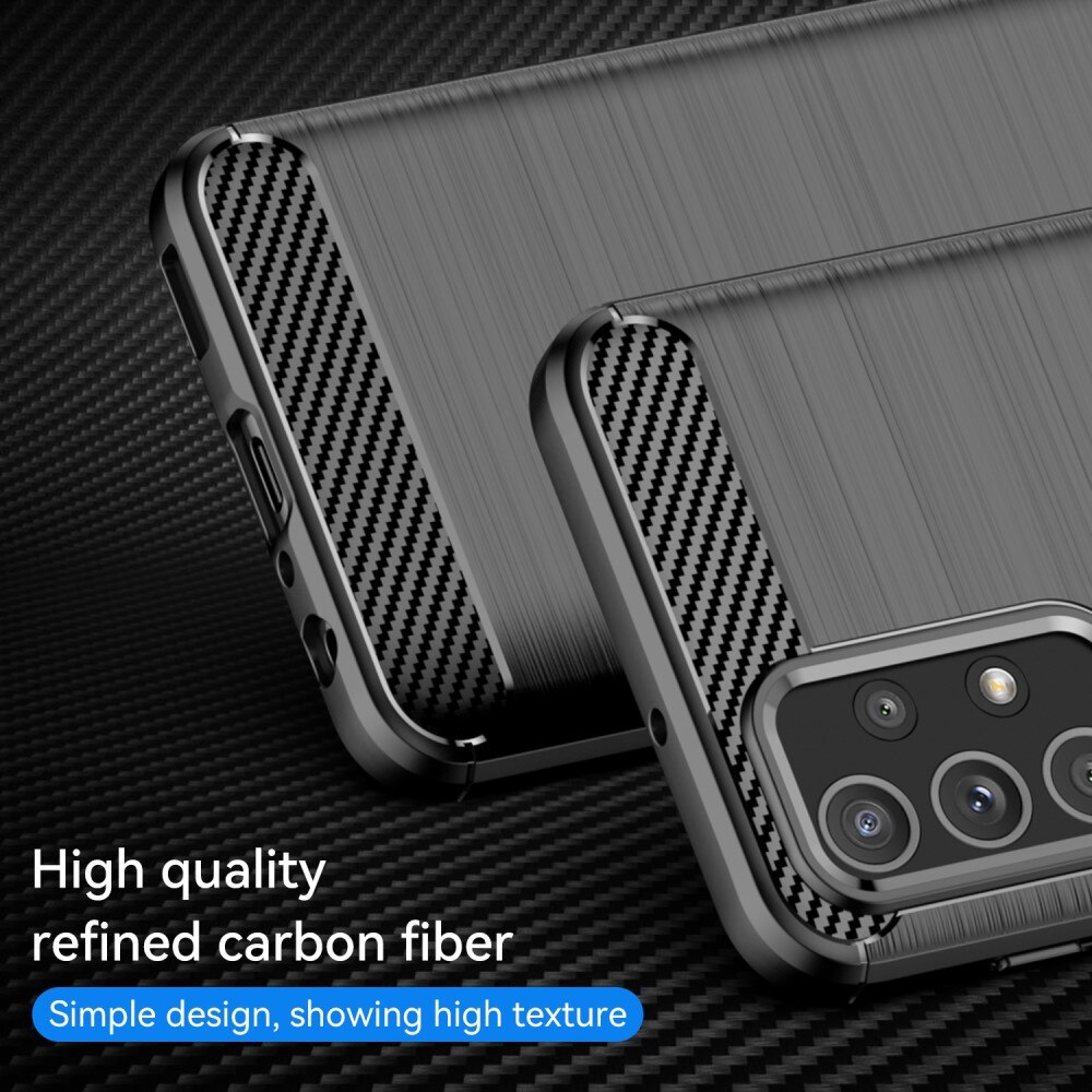 Samsung Galaxy A23 Skal TPU Brushed Svart