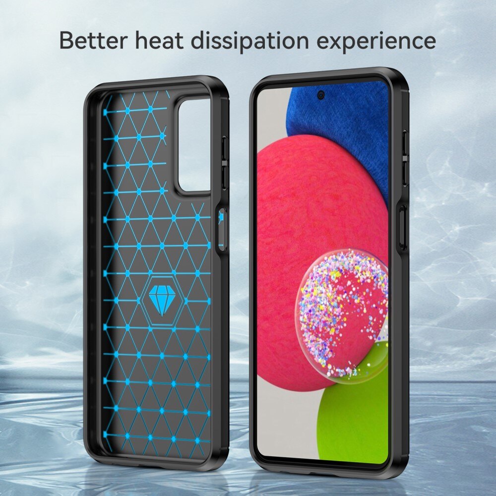 Samsung Galaxy A23 Skal TPU Brushed Svart