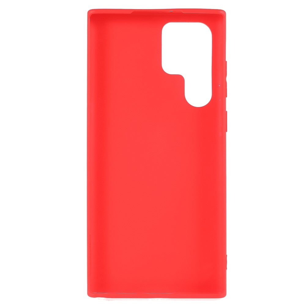 TPU Skal Samsung Galaxy S22 Ultra röd