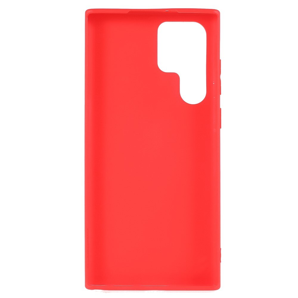 TPU Skal Samsung Galaxy S22 Ultra Röd