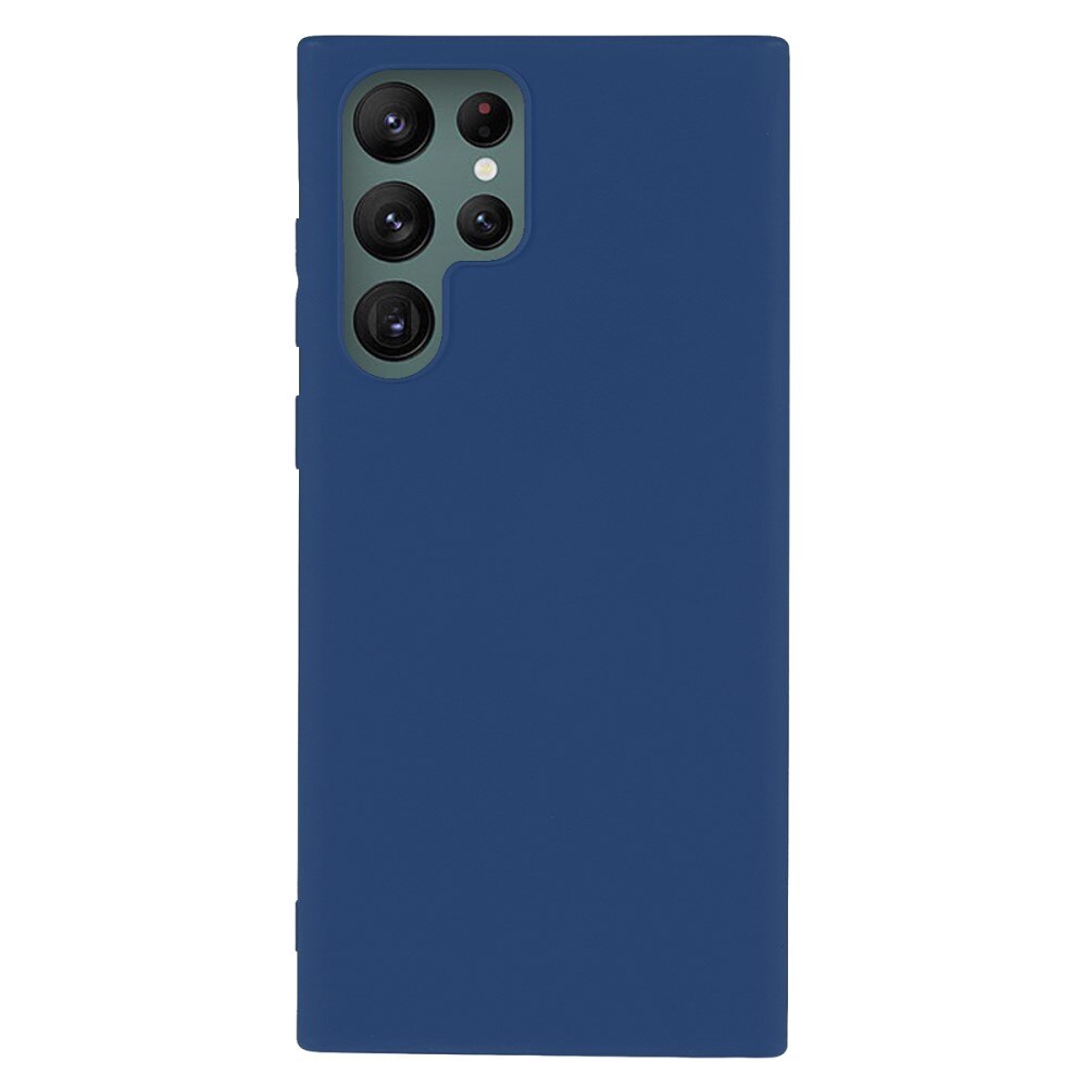 TPU Skal Samsung Galaxy S22 Ultra Blå
