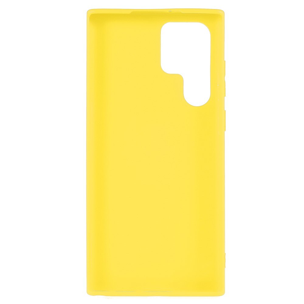TPU Skal Samsung Galaxy S22 Ultra Gul