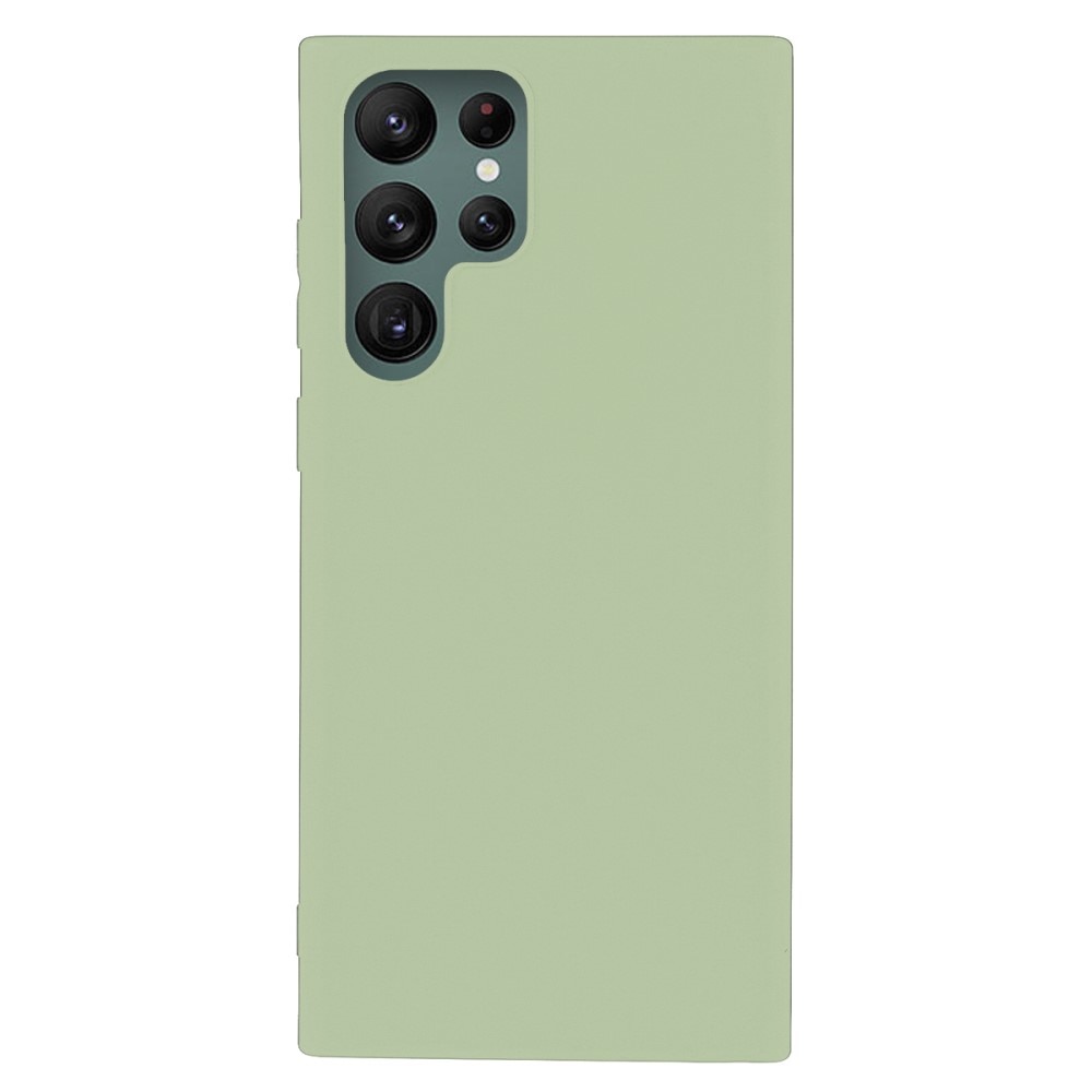 TPU Skal Samsung Galaxy S22 Ultra grön