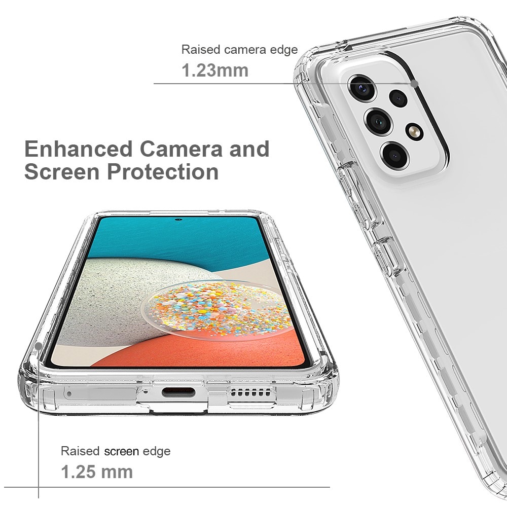Full Cover Skal Samsung Galaxy A53 transparent