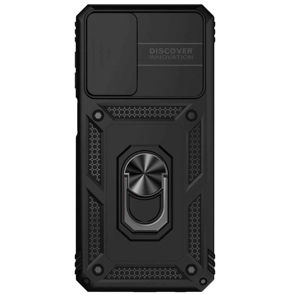 Hybridskal Ring + Kameraskydd Samsung Galaxy A23 Svart