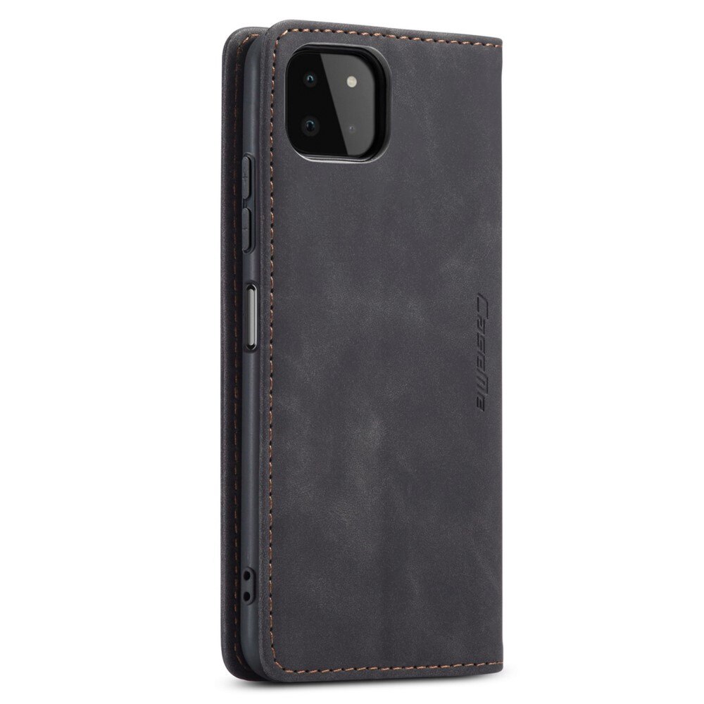 Slim Plånboksfodral Samsung Galaxy A22 5G Svart