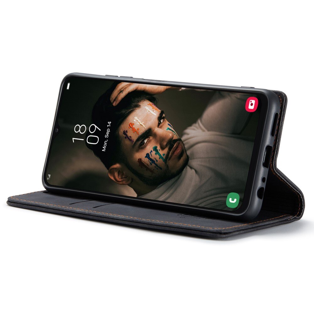 Slim Plånboksfodral Samsung Galaxy A13 Svart