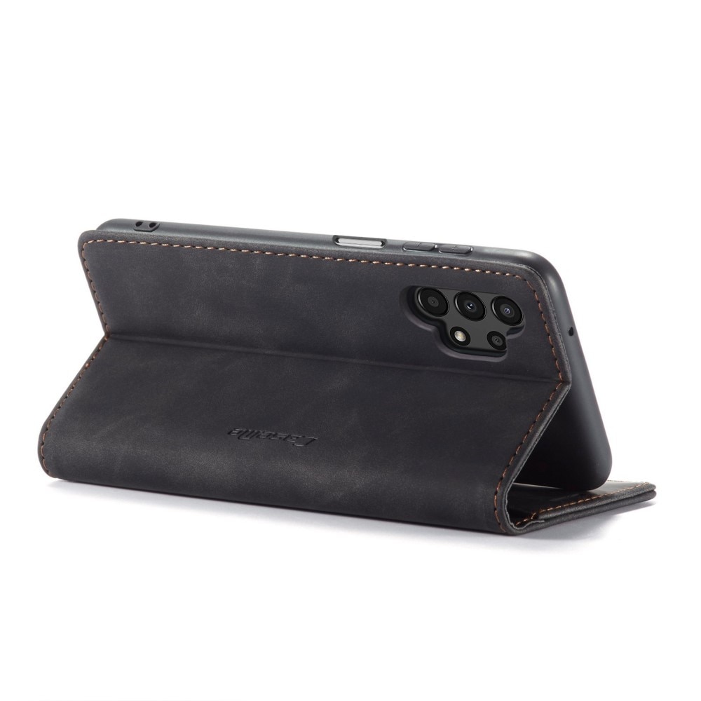 Slim Plånboksfodral Samsung Galaxy A13 Svart