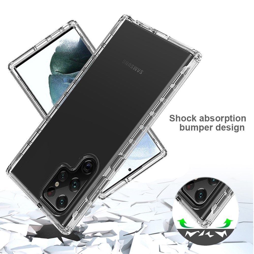 Full Protection Case Samsung Galaxy S22 Ultra transparent