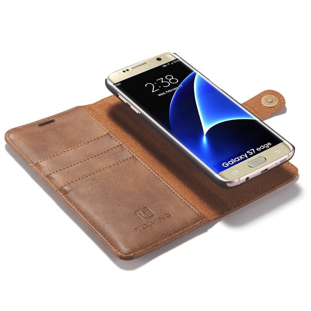 Magnet Wallet Samsung Galaxy S7 Edge Cognac