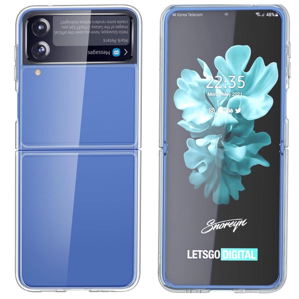 Hard Clear Cover Samsung Galaxy Z Flip 4 Transparent