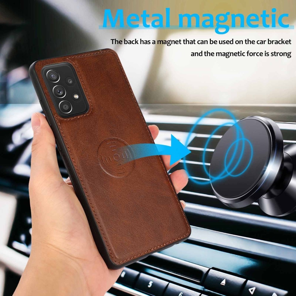 Magnetfodral Samsung Galaxy A53 brun