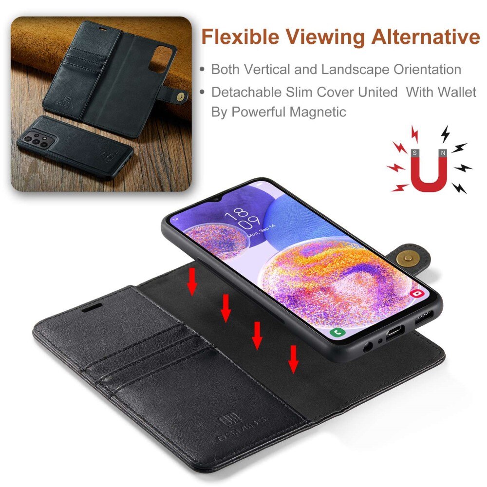 Magnet Wallet Samsung Galaxy A23 Svart