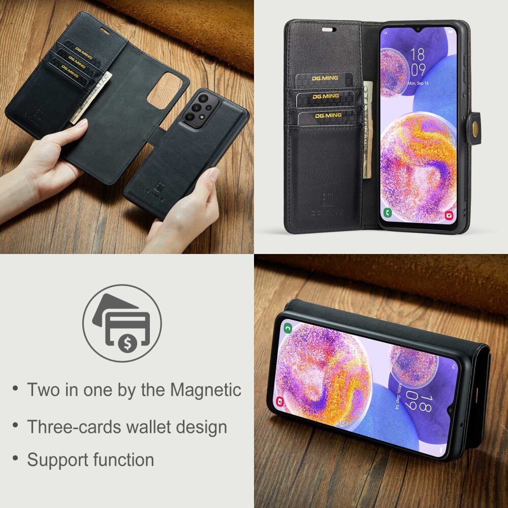 Magnet Wallet Samsung Galaxy A23 Svart