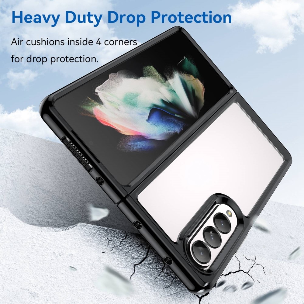 Hybridskal Samsung Galaxy Z Fold 4 transparent