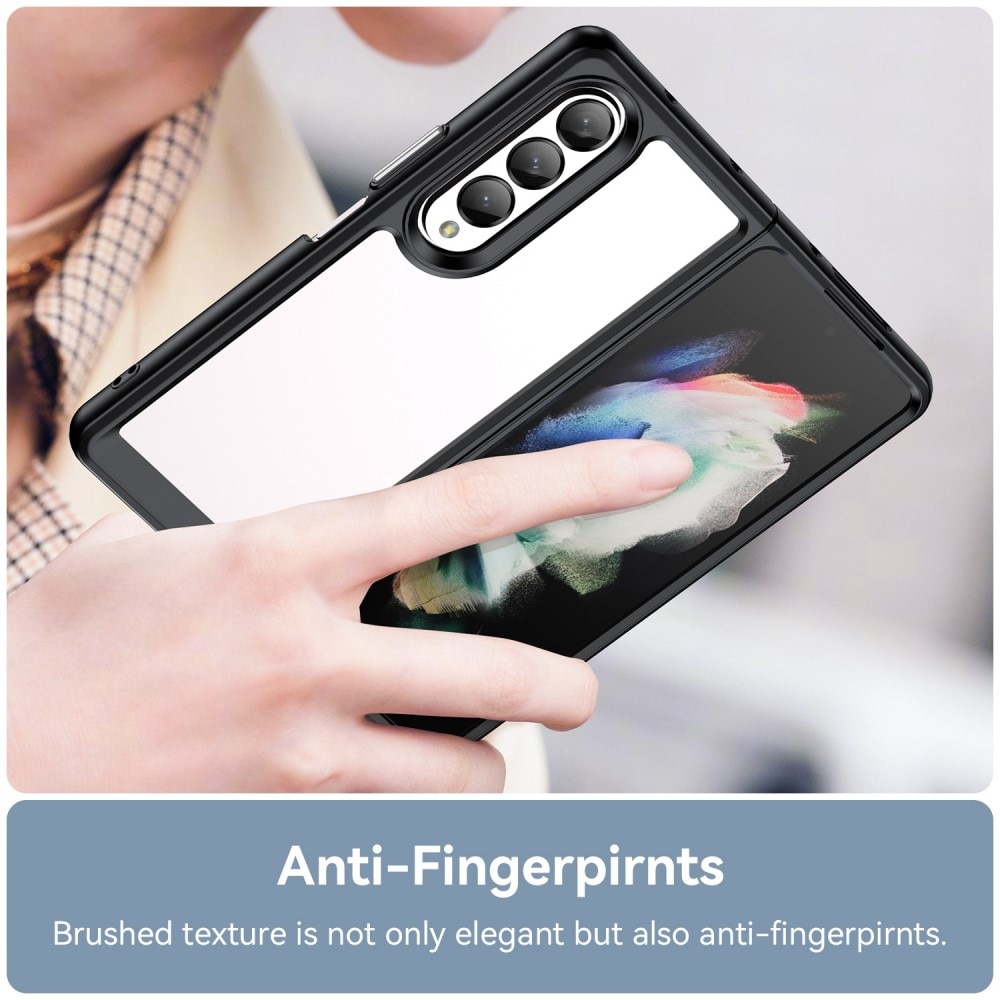 Hybridskal Samsung Galaxy Z Fold 4 transparent