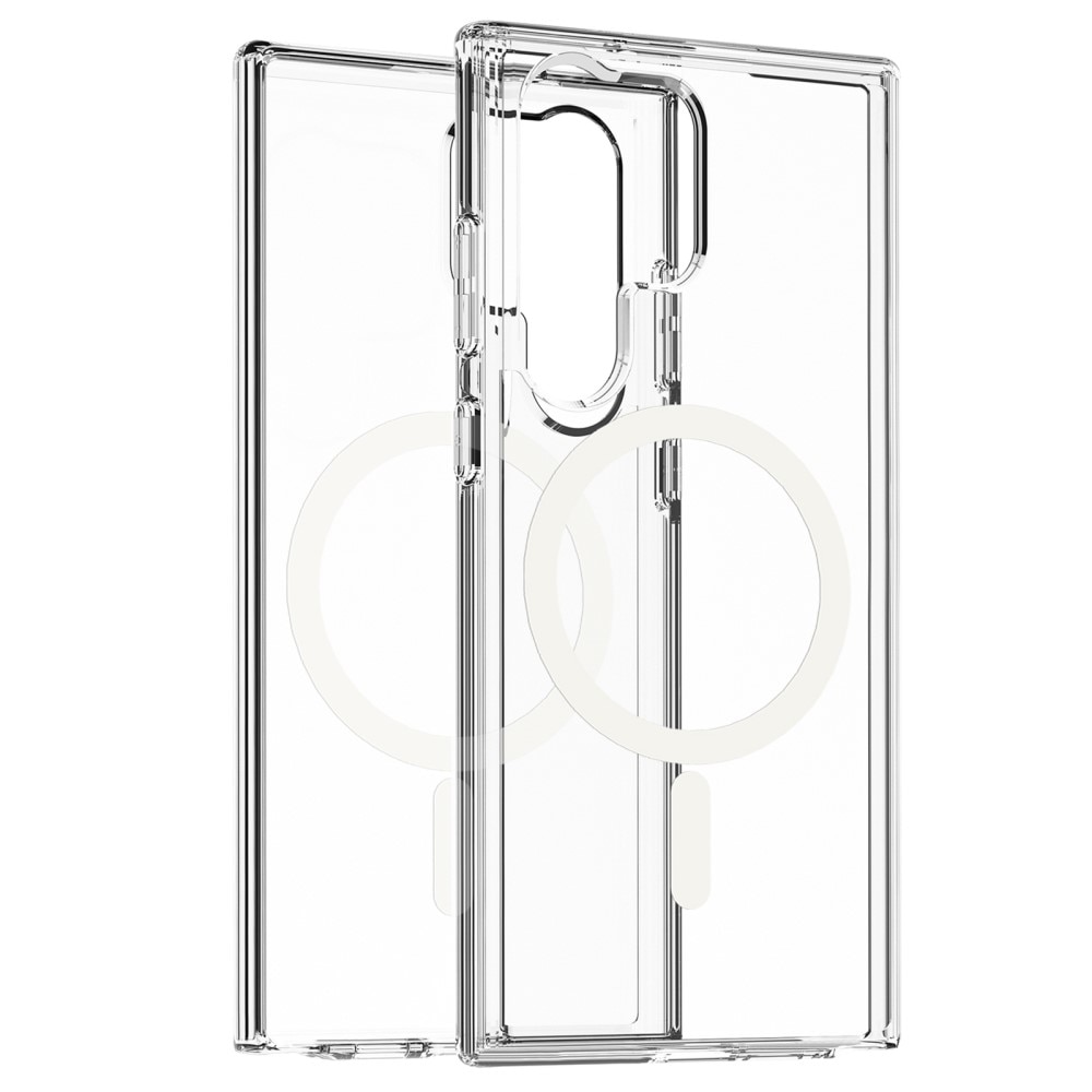 Hybridskal MagSafe Samsung Galaxy S23 Ultra transparent