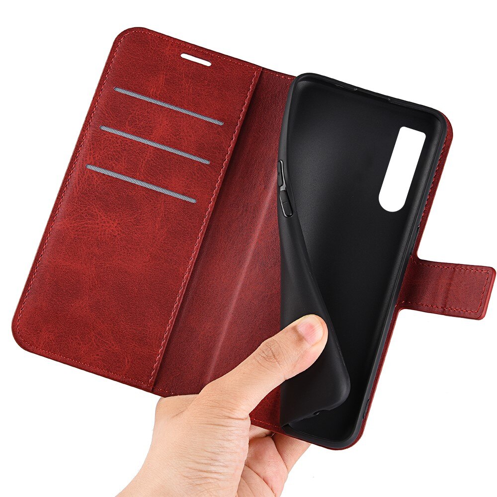 Leather Wallet Sony Xperia 1 IV Red