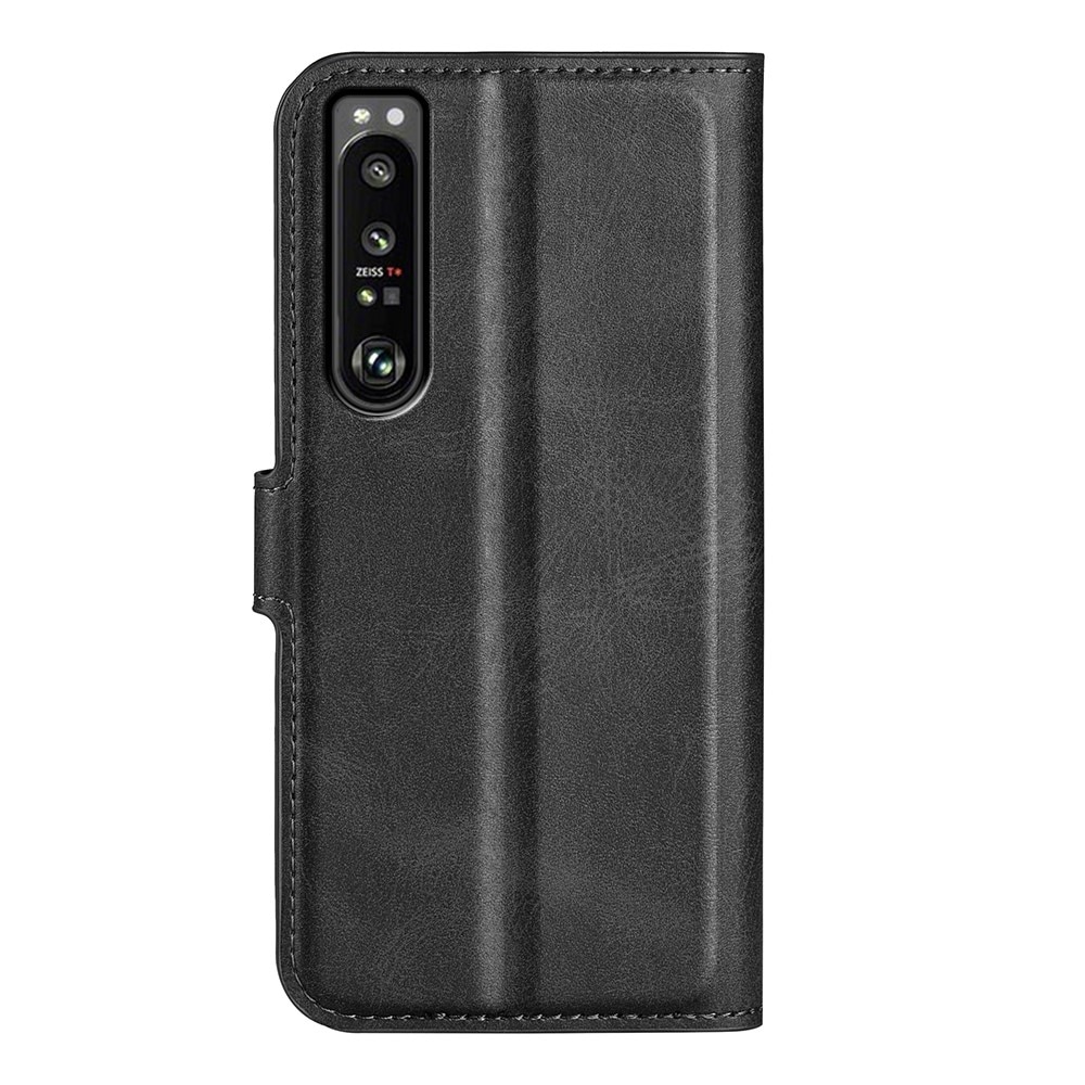 Leather Wallet Sony Xperia 1 IV Black