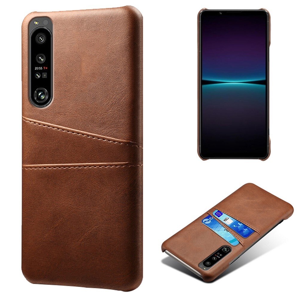 Card Slots Case Sony Xperia 1 IV Brun