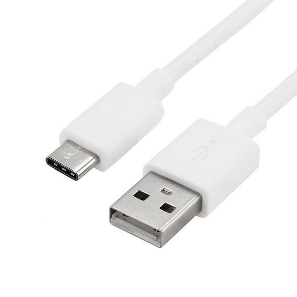 USB-kabel 3.1 Type C -> Type A 1m vit