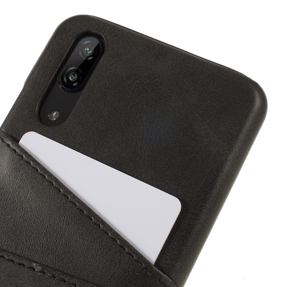 Card Slots Case Huawei P20 Svart