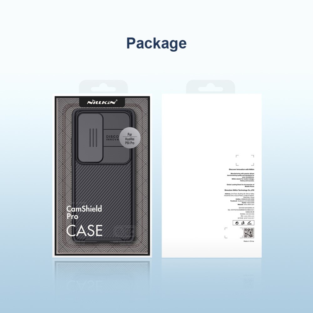 CamShield Skal Huawei P50 Pro Svart