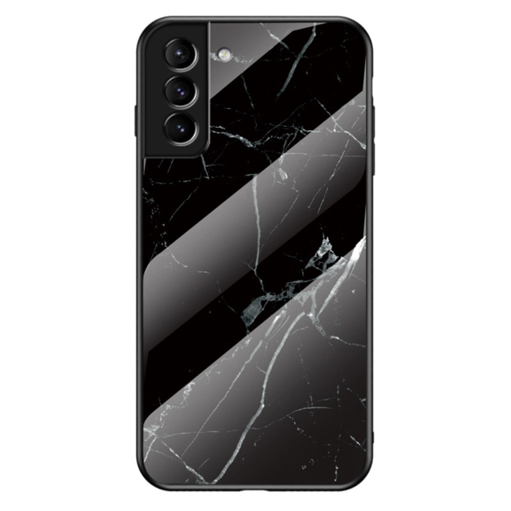 Skal Härdat Glas Samsung Galaxy S22 svart marmor