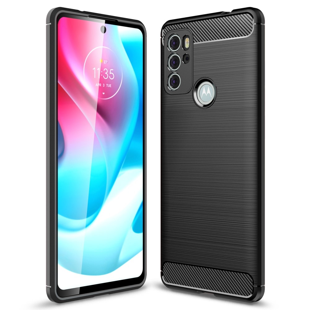 Brushed TPU Case Motorola Moto G60s Black