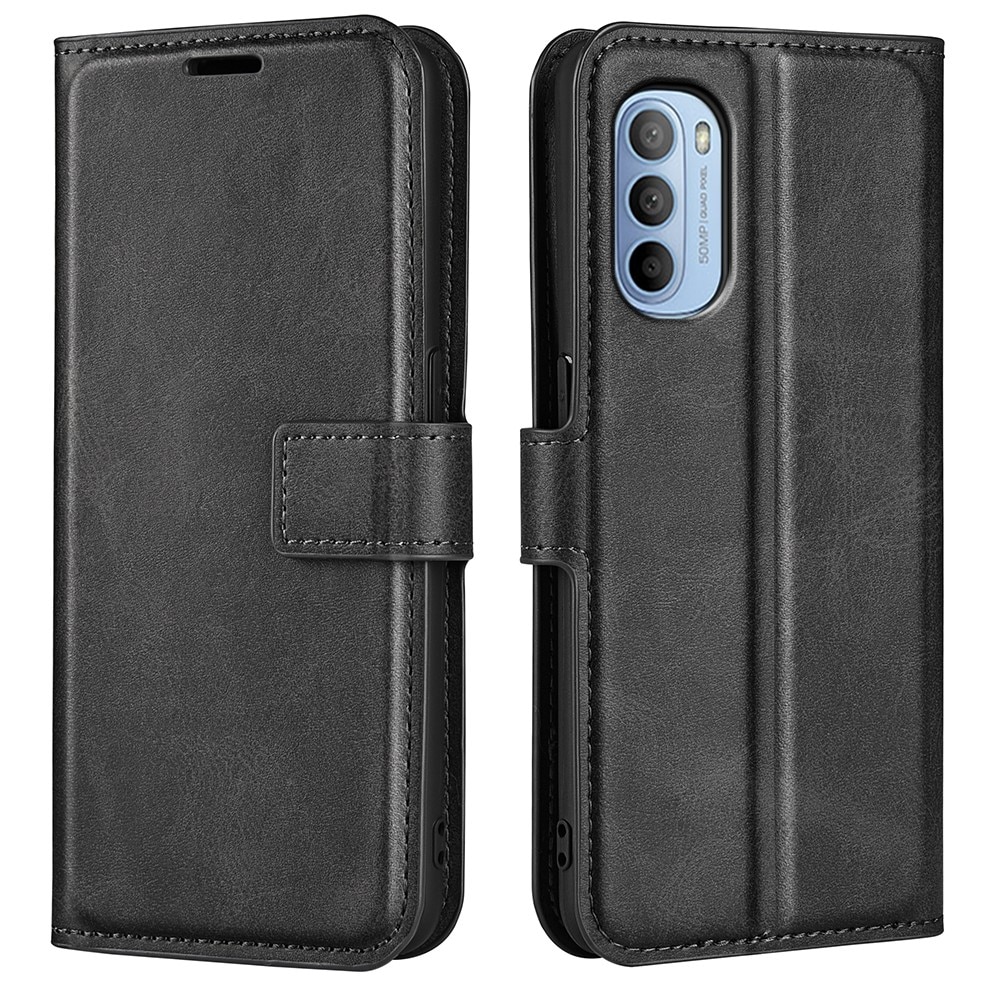 Leather Wallet Motorola Moto G31/G41 Black