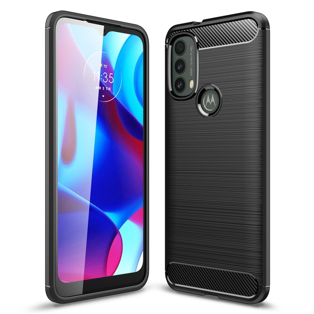 Brushed TPU Case Motorola Moto E20/E30/E40 Black