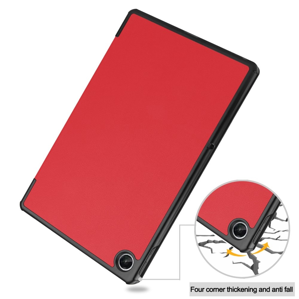 Fodral Tri-fold Lenovo Tab M10 Plus (3rd gen) röd