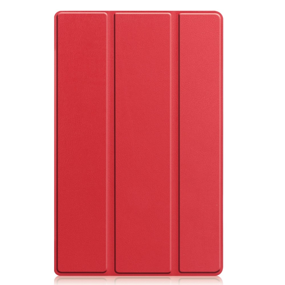Fodral Tri-fold Lenovo Tab M10 Plus (3rd gen) röd