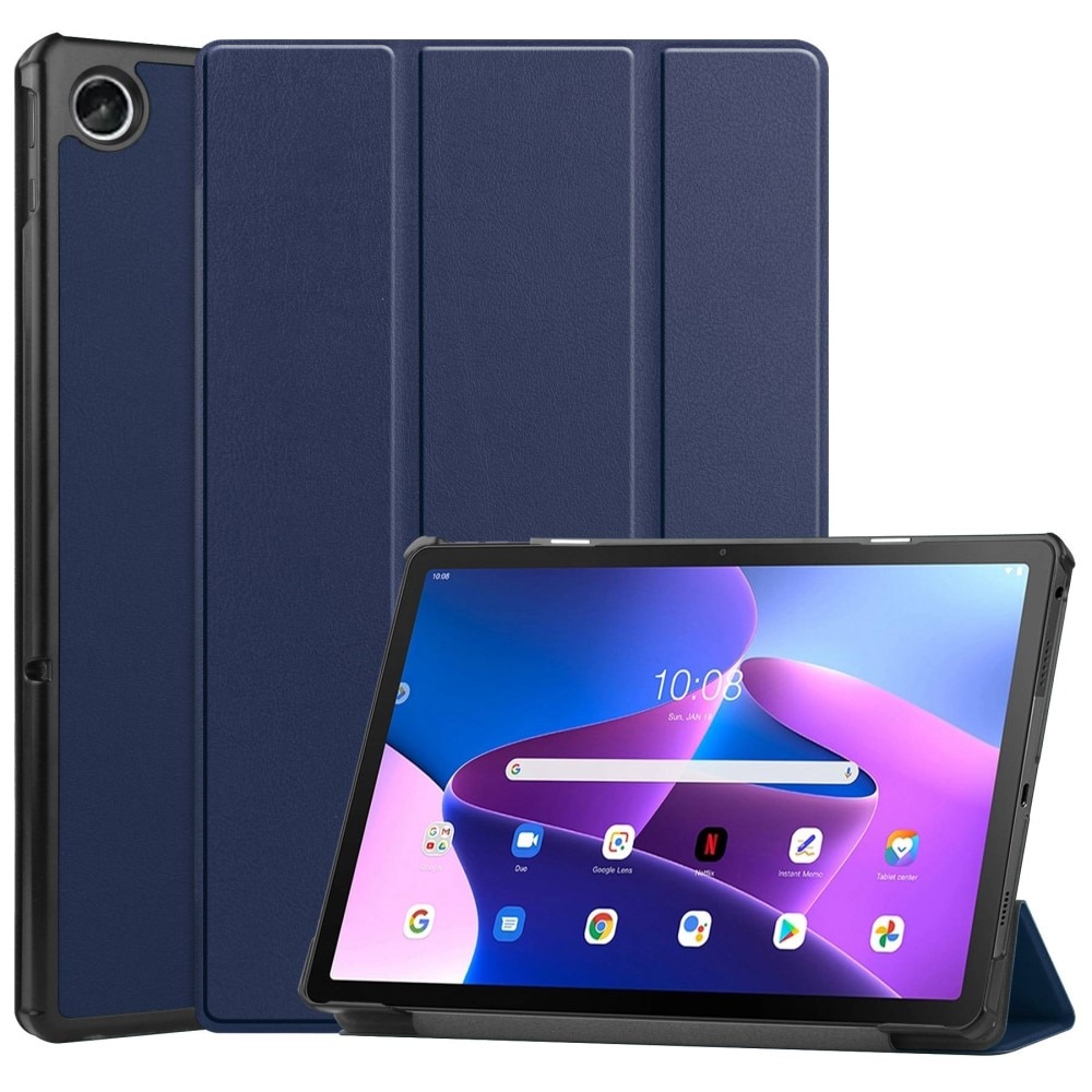 Fodral Tri-fold Lenovo Tab M10 Plus (3rd gen) blå