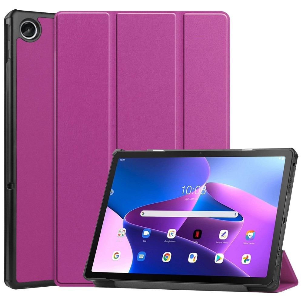 Fodral Tri-fold  Lenovo Tab M10 Plus (3rd gen) Lila